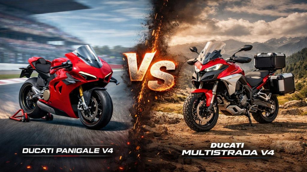 Ducati Panigale V4 vs Ducati Multistrada V4: A Detailed and Practical Comparison
